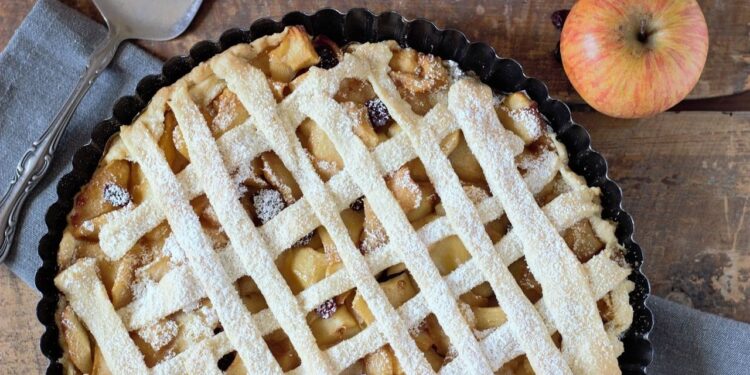 Apple Harvest Cake Which Is A Seasonal Dessert